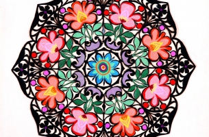 E. Źaczek, gwiozda, okres międzywojenny, zbiory Muzeum w Łowiczu.