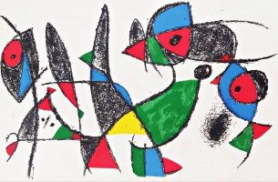 Joan Miró - Litografia IX